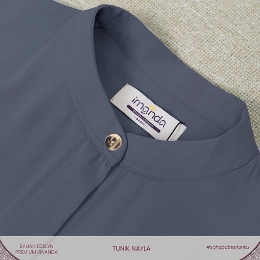 Irnanda Tunik Nayla Premium Clean Look, Adem, dan Anti Kusut
