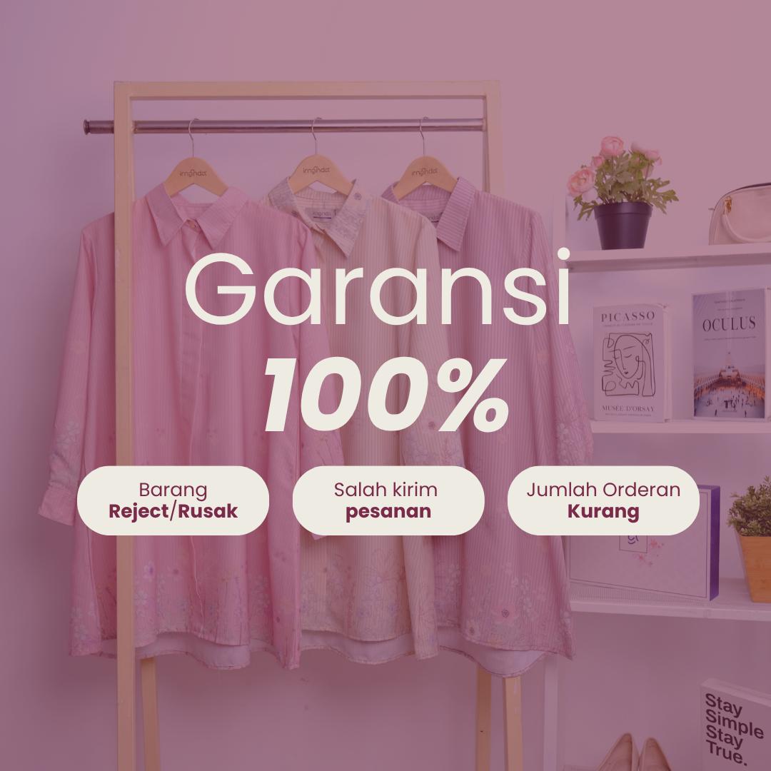 Irnanda Tunik Sabrina Clean Elegant A-Line All size