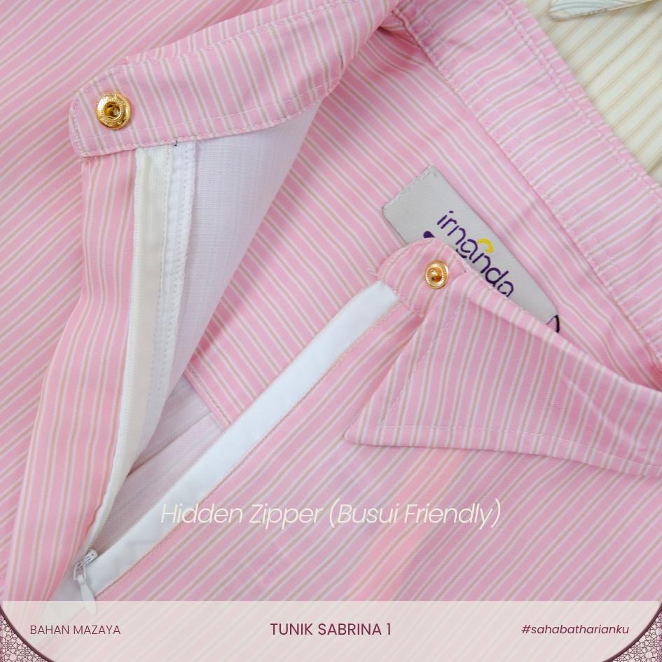 Irnanda Tunik Sabrina Clean Elegant A-Line All size