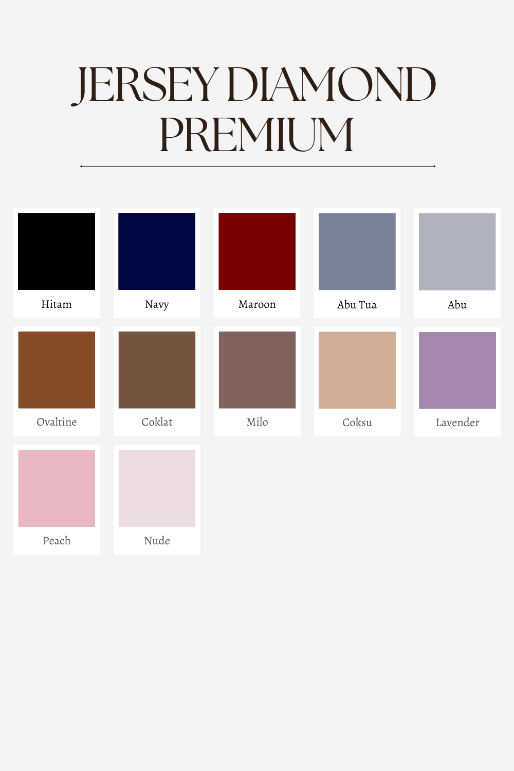 Hijab Raina Bahan Jersey