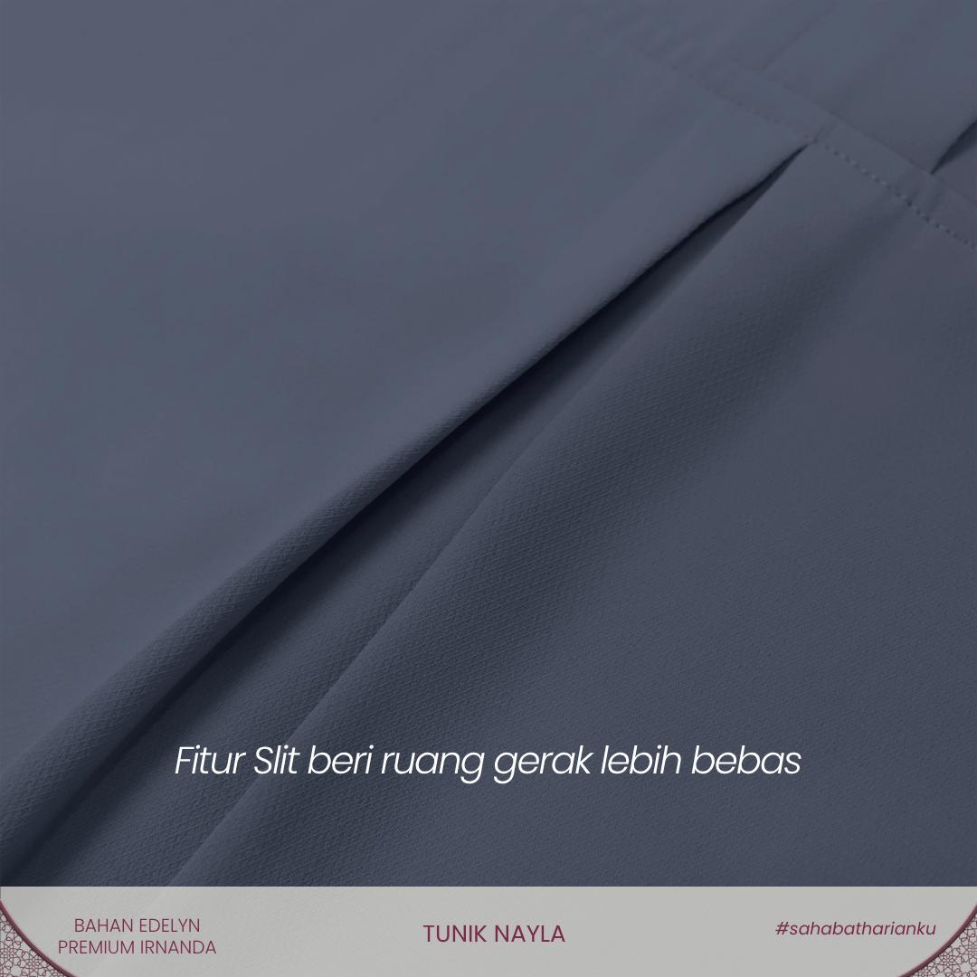 Irnanda Tunik Nayla Premium Clean Look, Adem, dan Anti Kusut