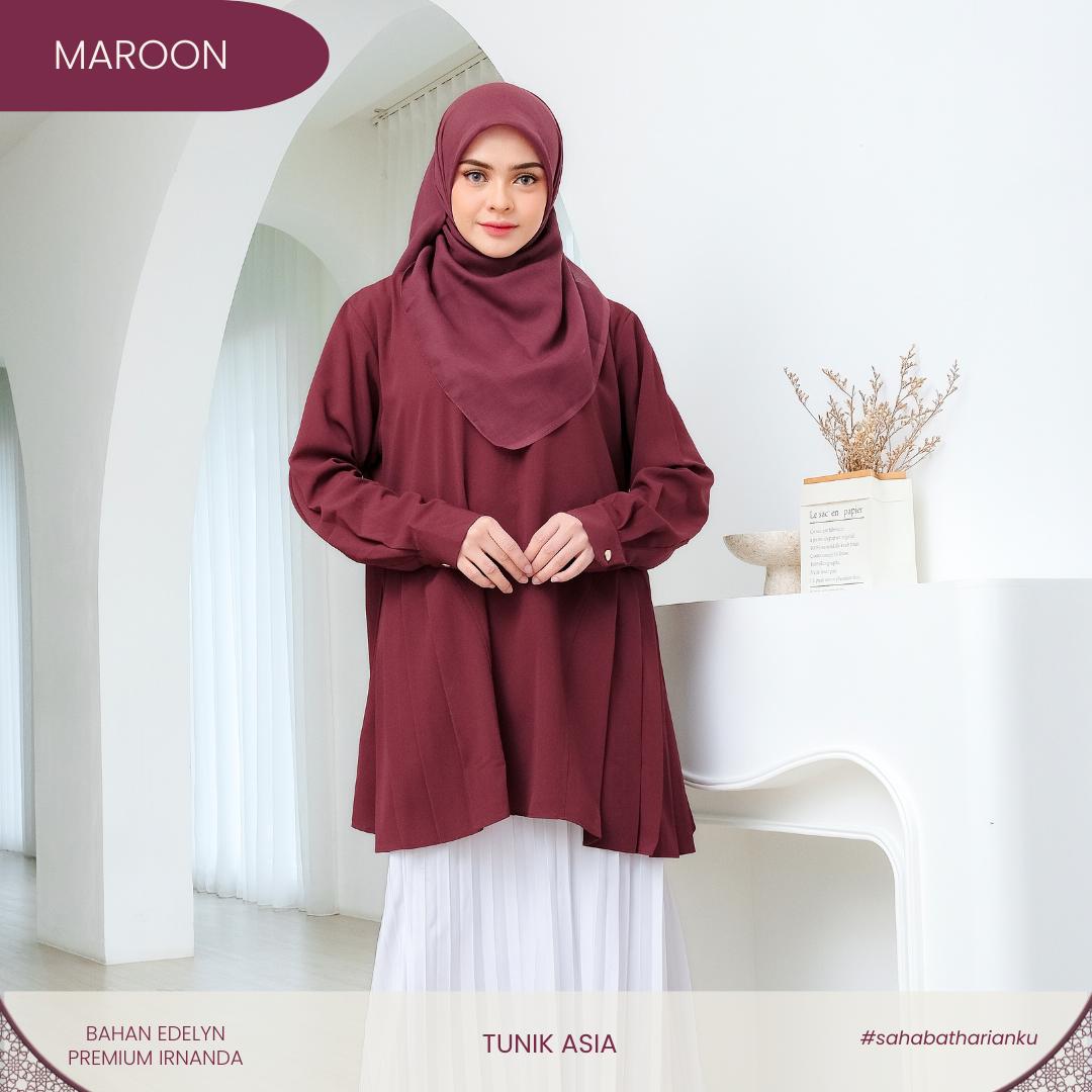 Irnanda Tunik Asia Muslimah Long Top Premium