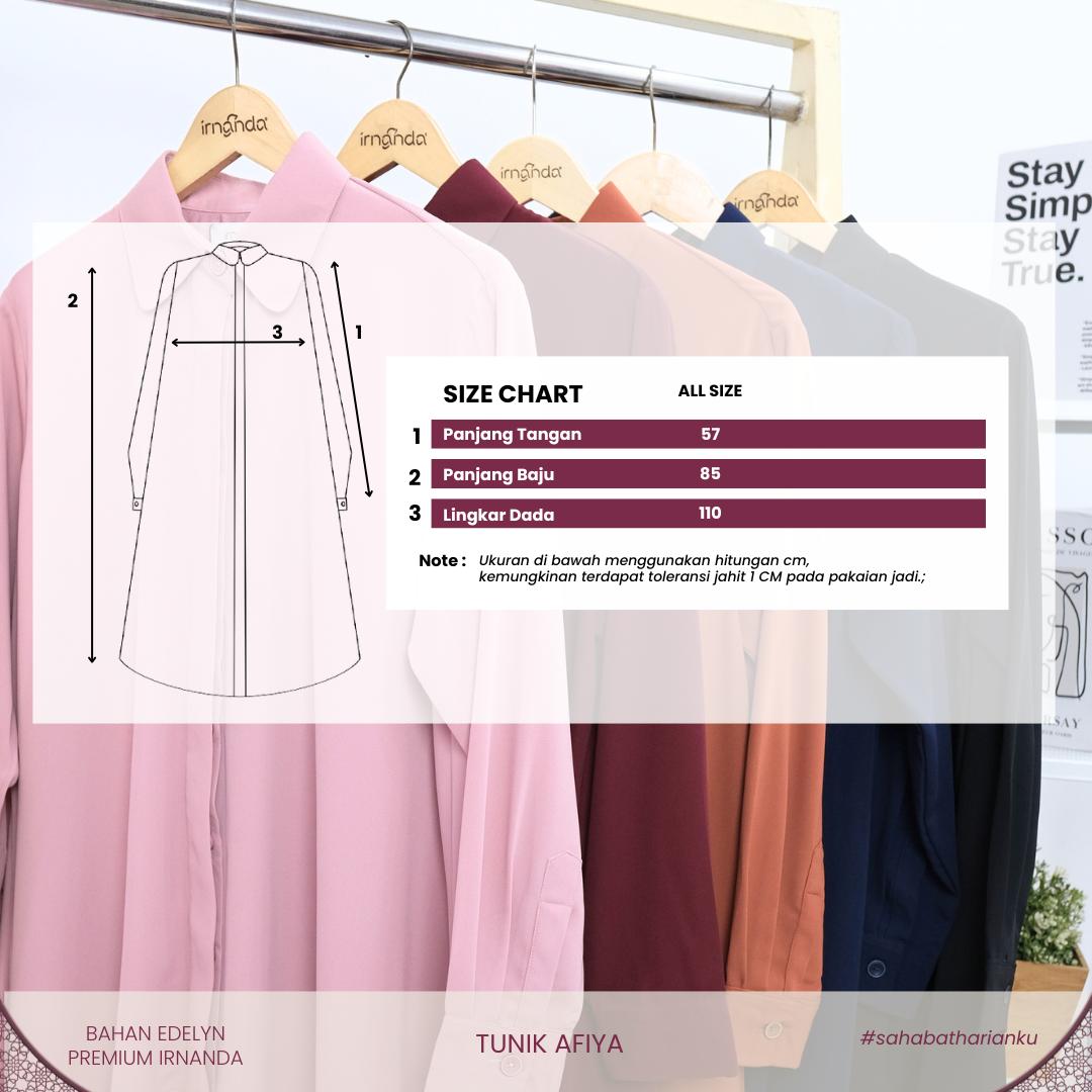 Irnanda Tunik Afiya Muslimah Modest Look