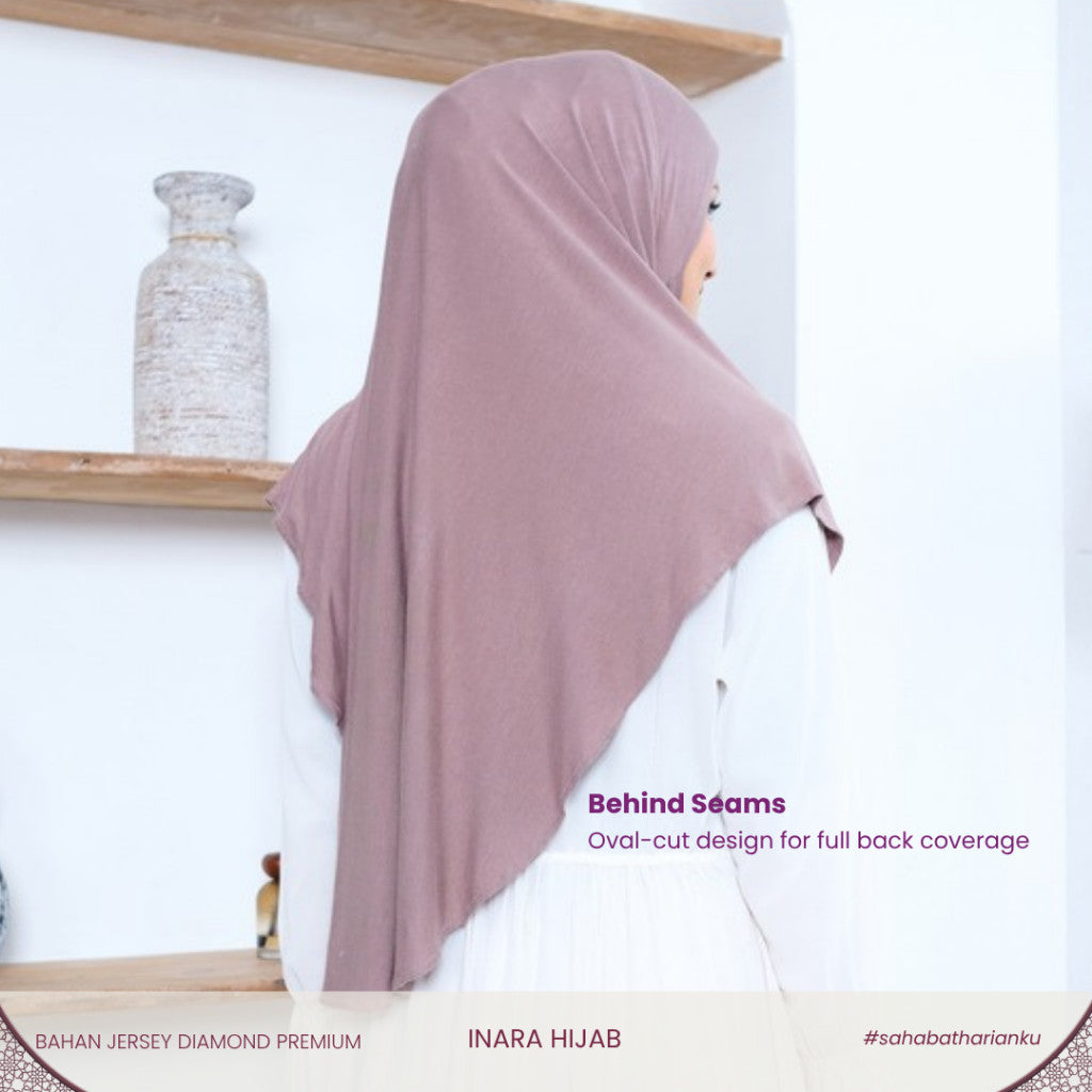 Irnanda Hijab - Jilbab Instan Terbaru Kekinian INARA Series Bahan Jersey Diamond