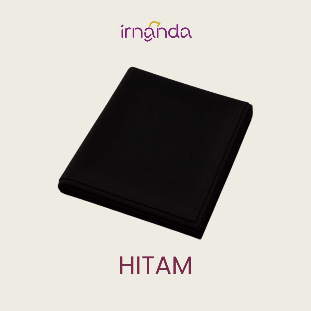 Irnanda Raina Jilbab Instant Segitiga Oval Anti Tembem Jersey Diamond Premium
