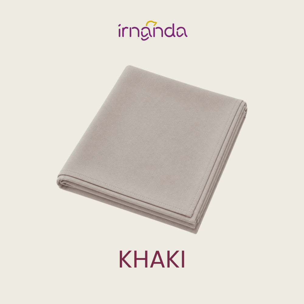 Irnanda Hijab NAURA Series Kerudung Bergo Instant Malay Syar'i Rayon Queen Lembut Anti Tembem Soft Pad