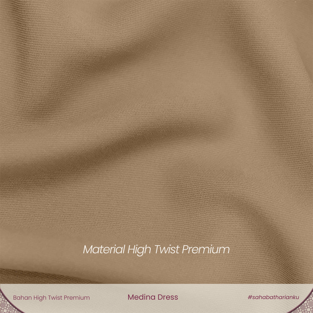 Irnanda Medina Dress Premium Simple Busui Friendly
