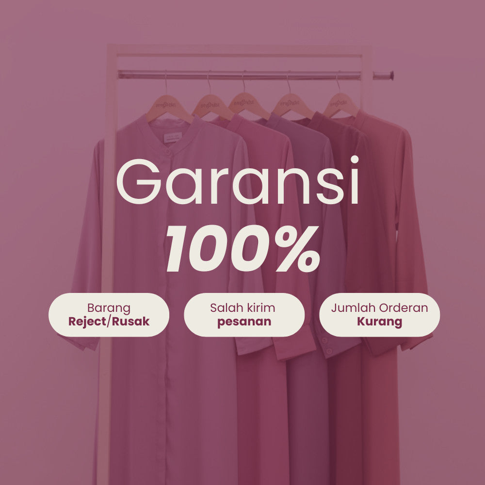 Irnanda - Shofy Dress Gamis Wanita Madeline Premium Flowy
