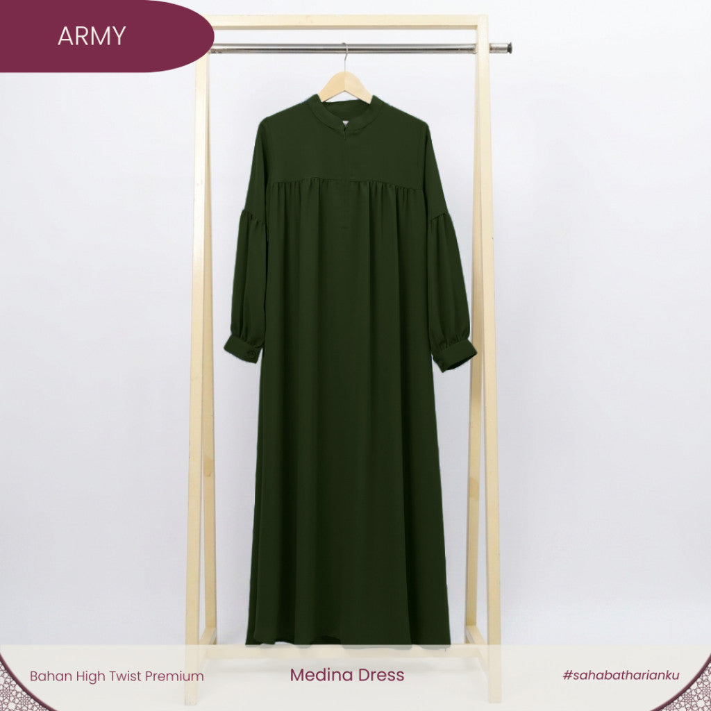 Irnanda Medina Dress Premium Simple Busui Friendly