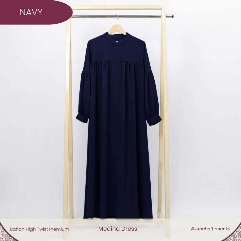 Irnanda Medina Dress Premium Simple Busui Friendly