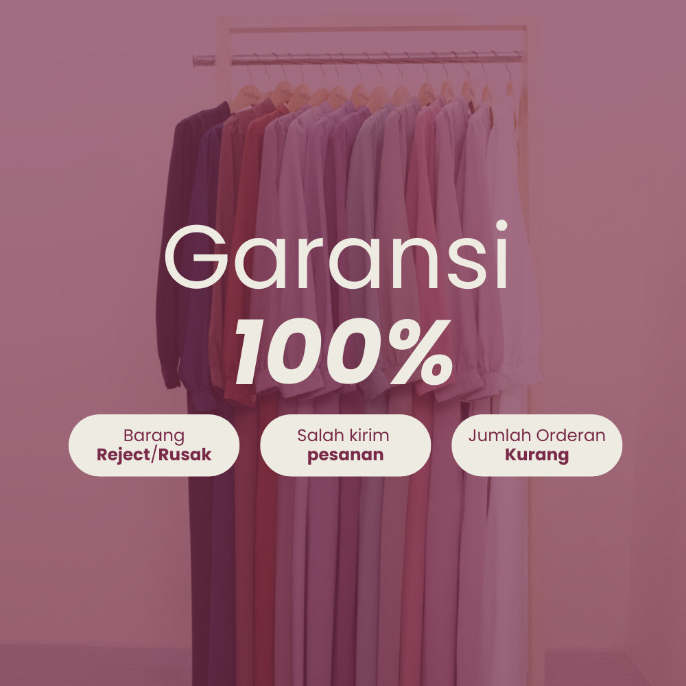 Irnanda - Ayana Gamis Wanita Polos Izumi Gamis Umroh Haji