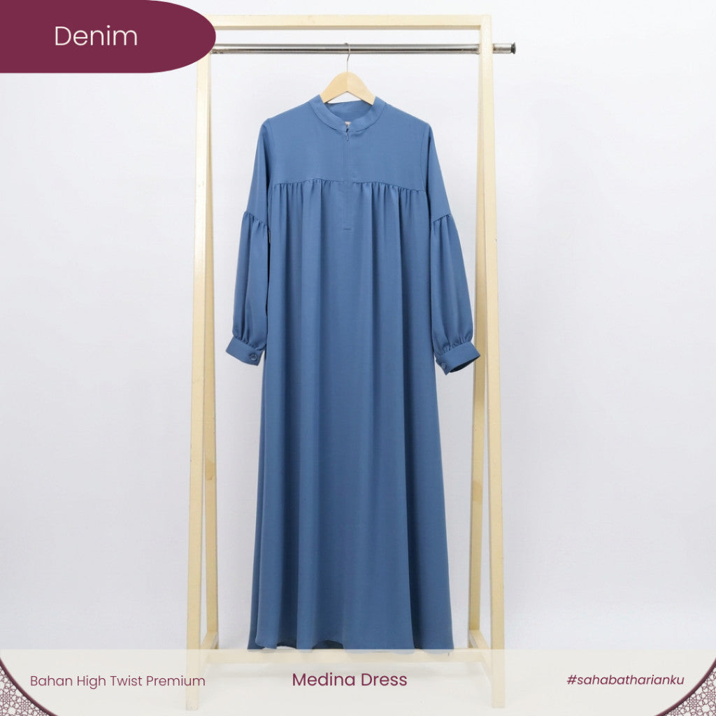 Irnanda Medina Dress Premium Simple Busui Friendly